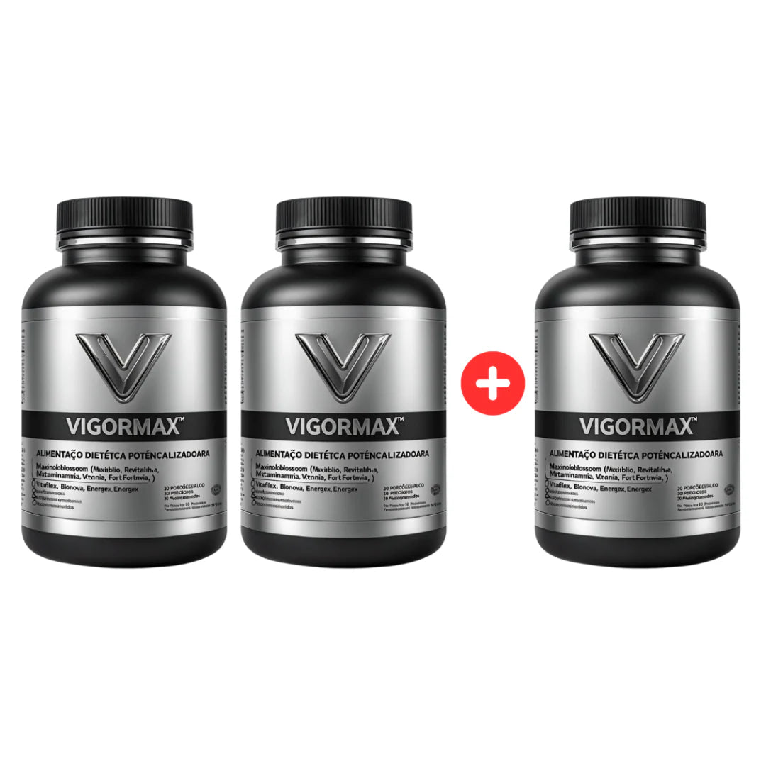 VIGOR MAX - 3 UNIDADES